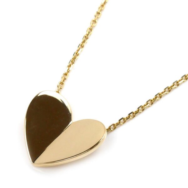 Van Cleef & Arpels Yellow Gold Heart Necklace