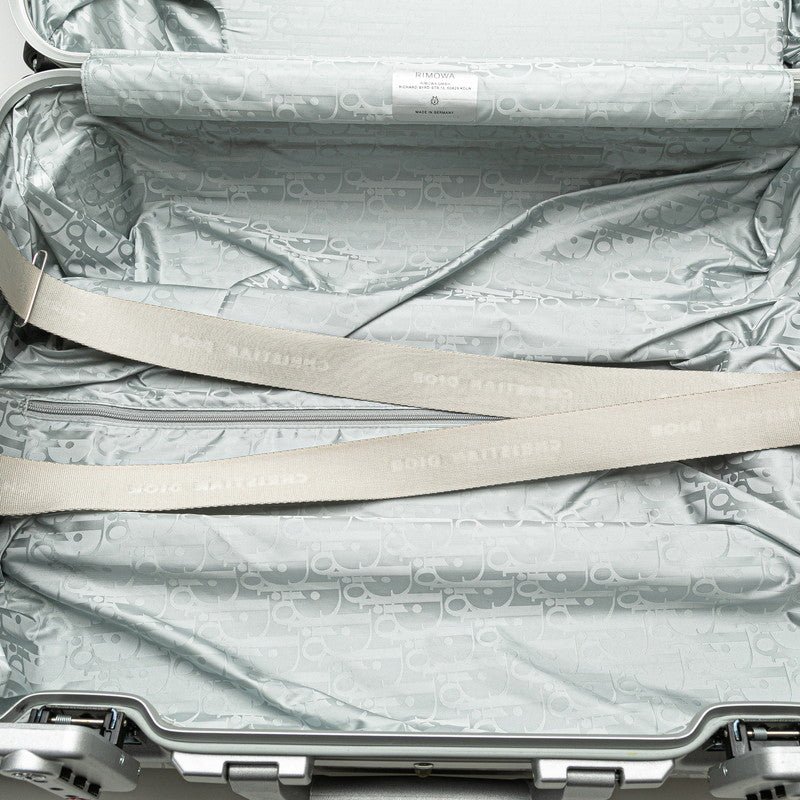 Dior Rimowa Oblique Cabin Bag Silver - Image 9