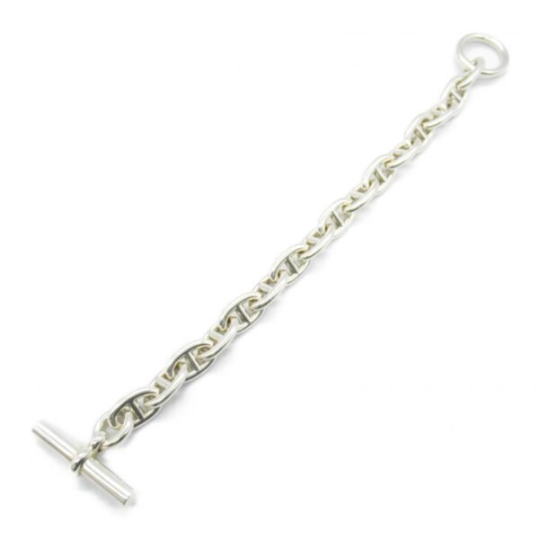 Hermes Shane Dunkle MM 16 Links Bracelet Silver Pre-Loved Condition A - Image 4