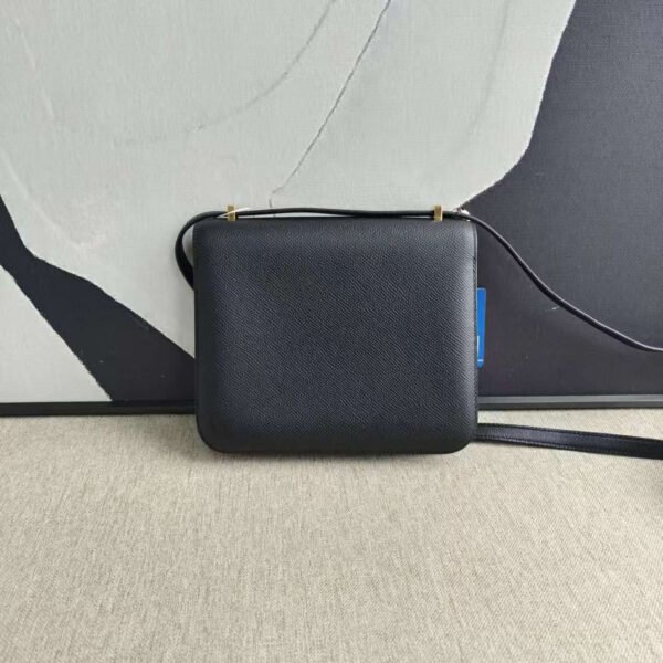 Preloved Hermès Constance 19 Epsom Leather Black Shoulder Bag C Stamp 2018 - Image 2