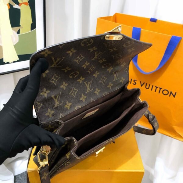 Louis Vuitton Monogram Canvas Messenger Bag in Brown - Image 5