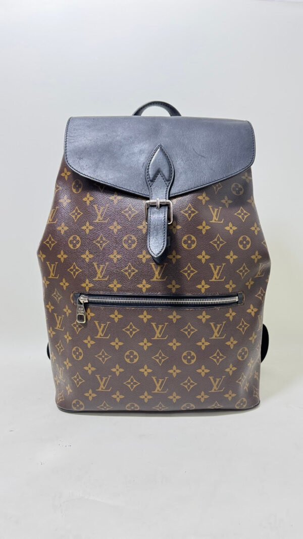 Preloved Louis Vuitton Monogram Canvas Brown Backpack