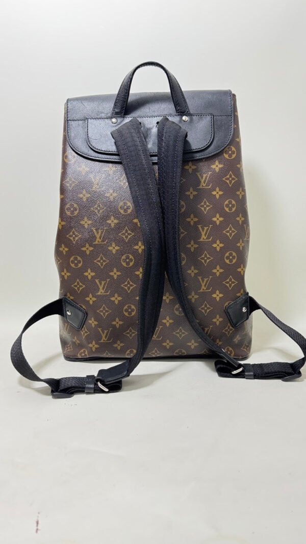 Preloved Louis Vuitton Monogram Canvas Brown Backpack - Image 2