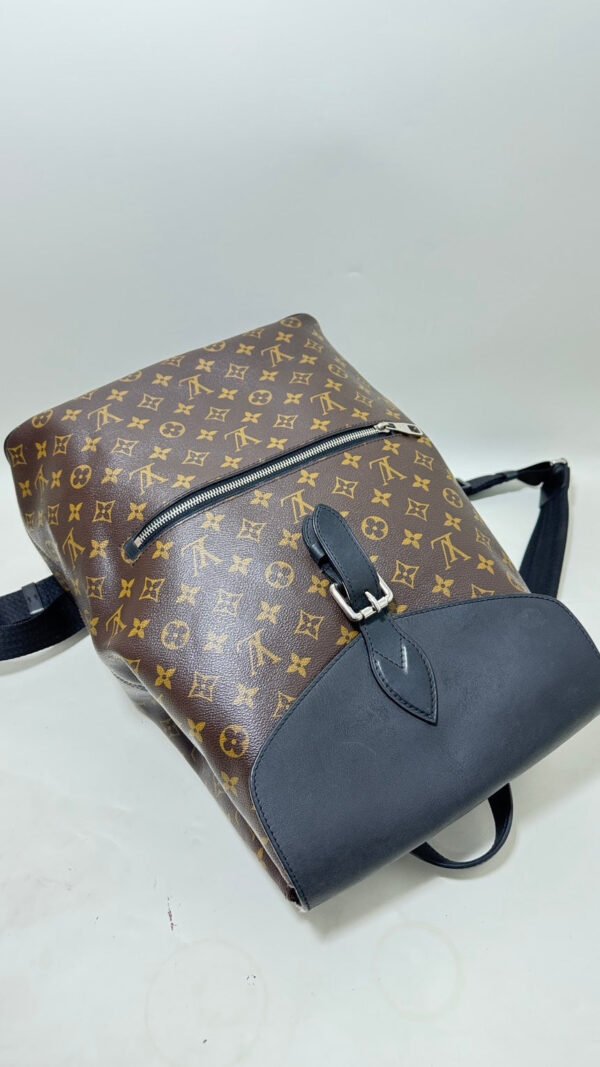Preloved Louis Vuitton Monogram Canvas Brown Backpack - Image 3