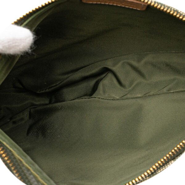 Dior Trotter Saddle Canvas Leather Handbag - Image 5