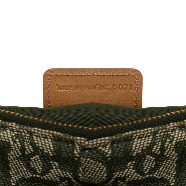Dior Trotter Saddle Canvas Leather Handbag - Image 7