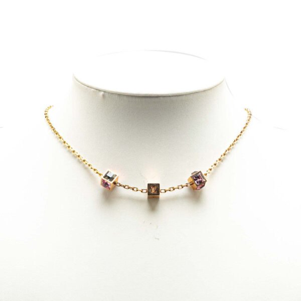 Louis Vuitton Gamble Necklace M66829 Gold - Image 6